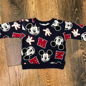 NWOT Mickey Mouse 12-18 mos Sweater